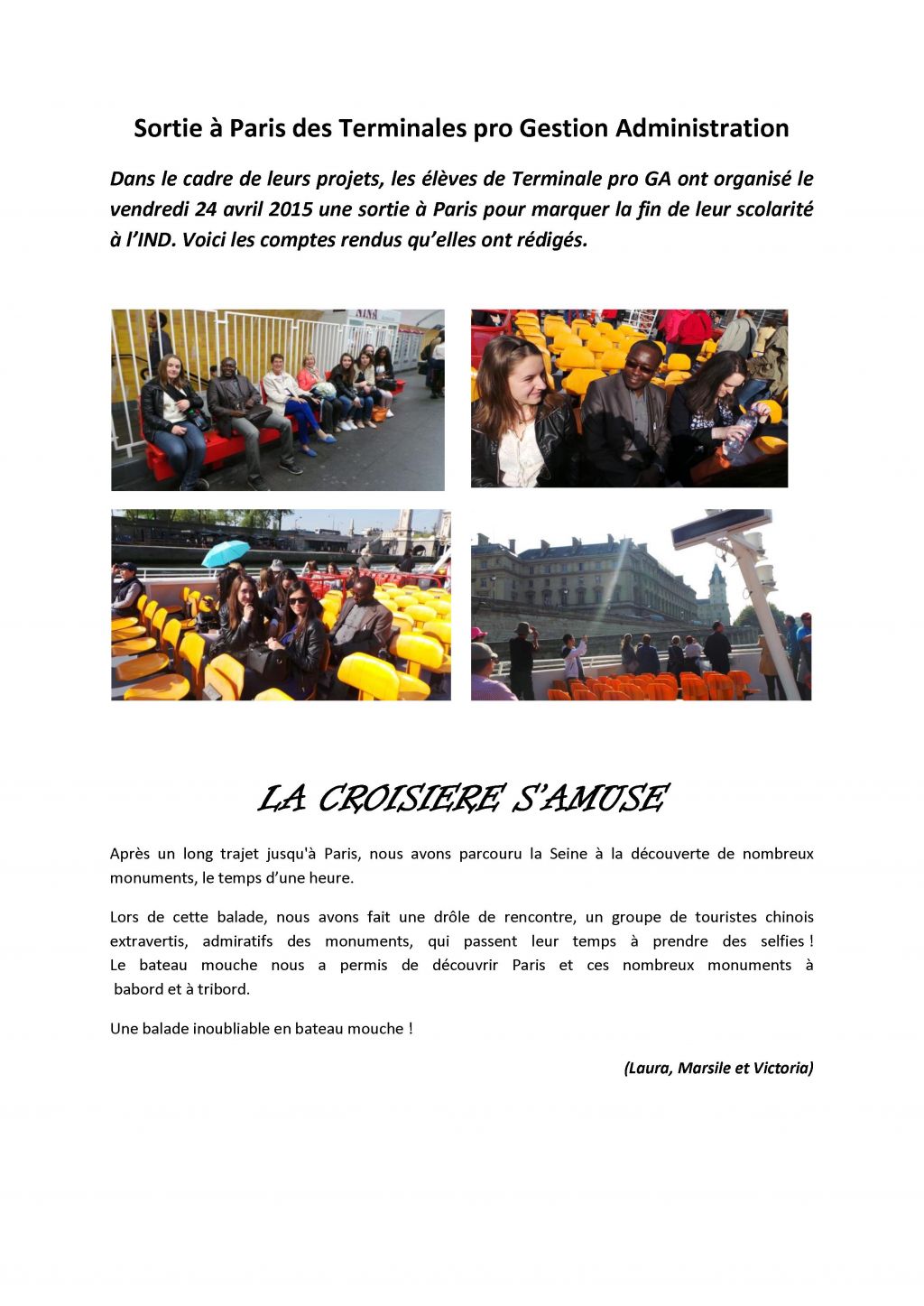 sortie rencontre paris